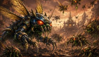 BioForce Swarm insect creatures